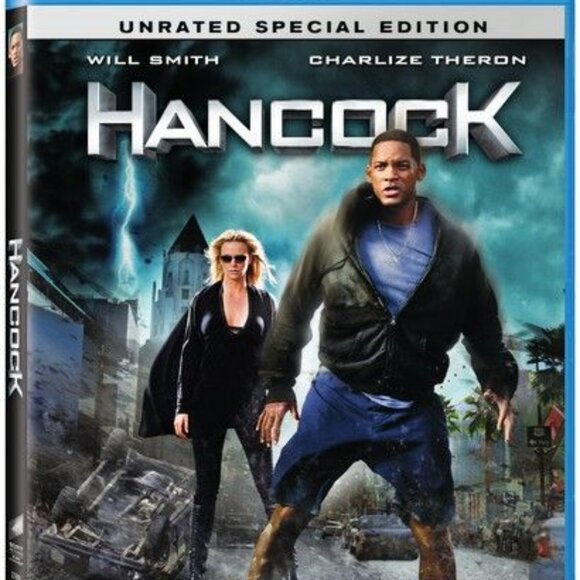 Hancock Unrated Special Edition Blu Ray Will Smith Charlize Theron Columbia - Picture 4 of 4